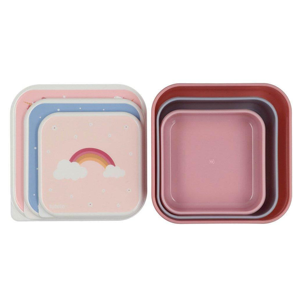 Tutete - Pack 3 caixas para alimentos Magical Unicorn - Mini-Me - Baby & Kids Store