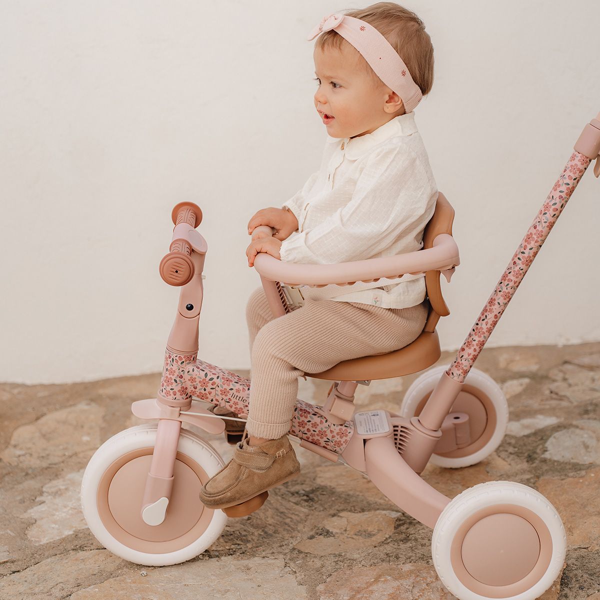 Triciclo 4 em 1 - Fairy Floral | Little Dutch - Mini-Me - Baby & Kids Store