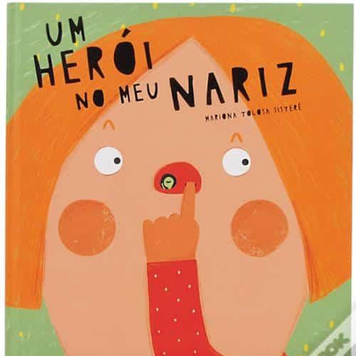 Livro - Um Herói no meu Nariz - Mini-Me - Baby & Kids Store