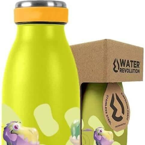 Garrafa térmica 350ml - Dinossauros | Water Revolution - Mini-Me - Baby & Kids Store
