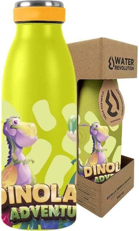 Garrafa térmica 350ml - Dinossauros | Water Revolution - Mini-Me - Baby & Kids Store