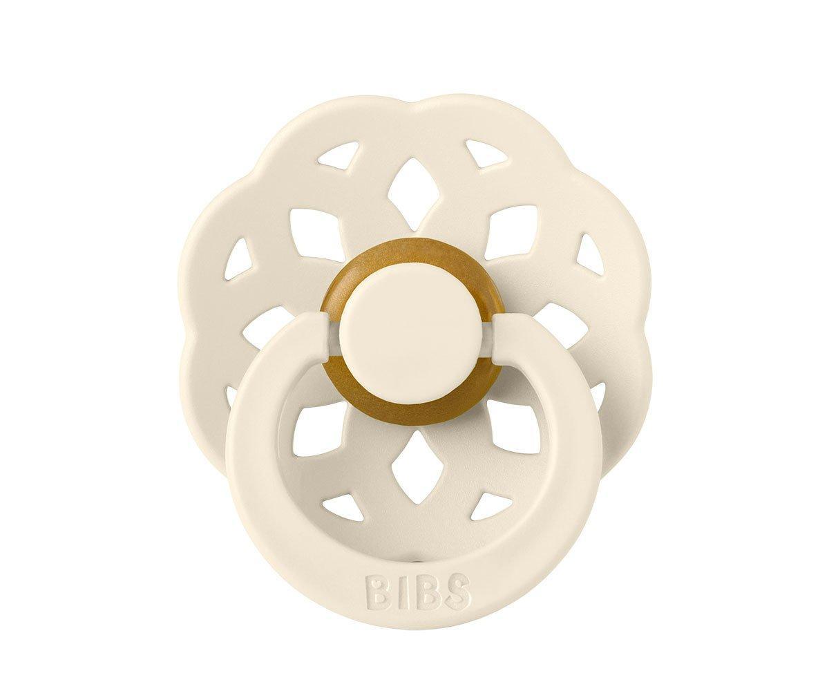 Pack 2 Chupetas BIBS boheme - Ivory/blossom - Mini-Me - Baby & Kids Store