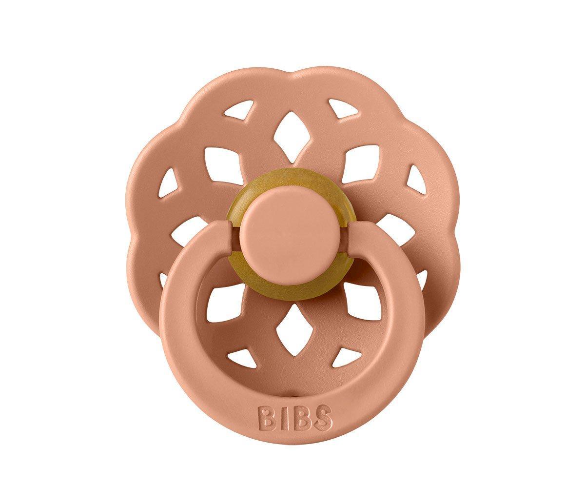 Pack 2 Chupetas BIBS boheme - Vanilla/Peach - Mini-Me - Baby & Kids Store