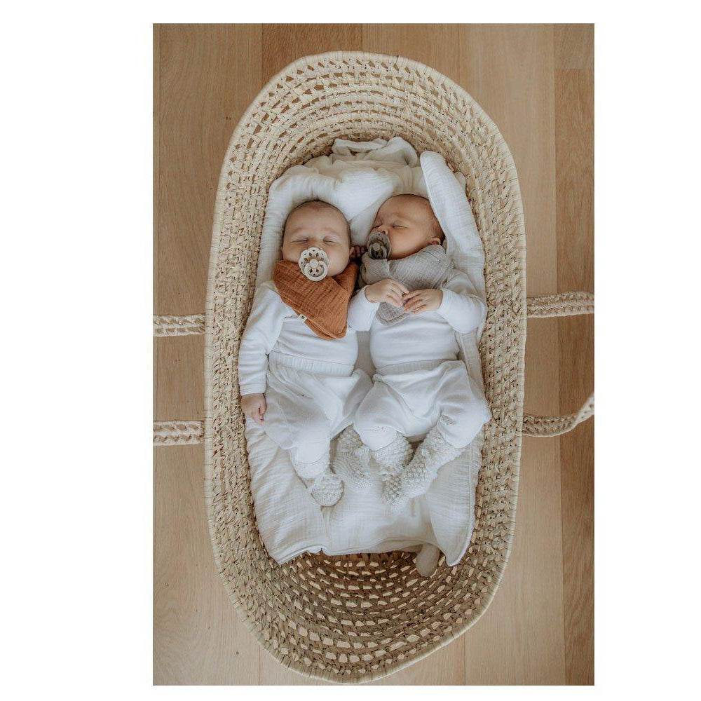 Pack 2 Chupetas BIBS boheme - Vanilla/Peach - Mini-Me - Baby & Kids Store