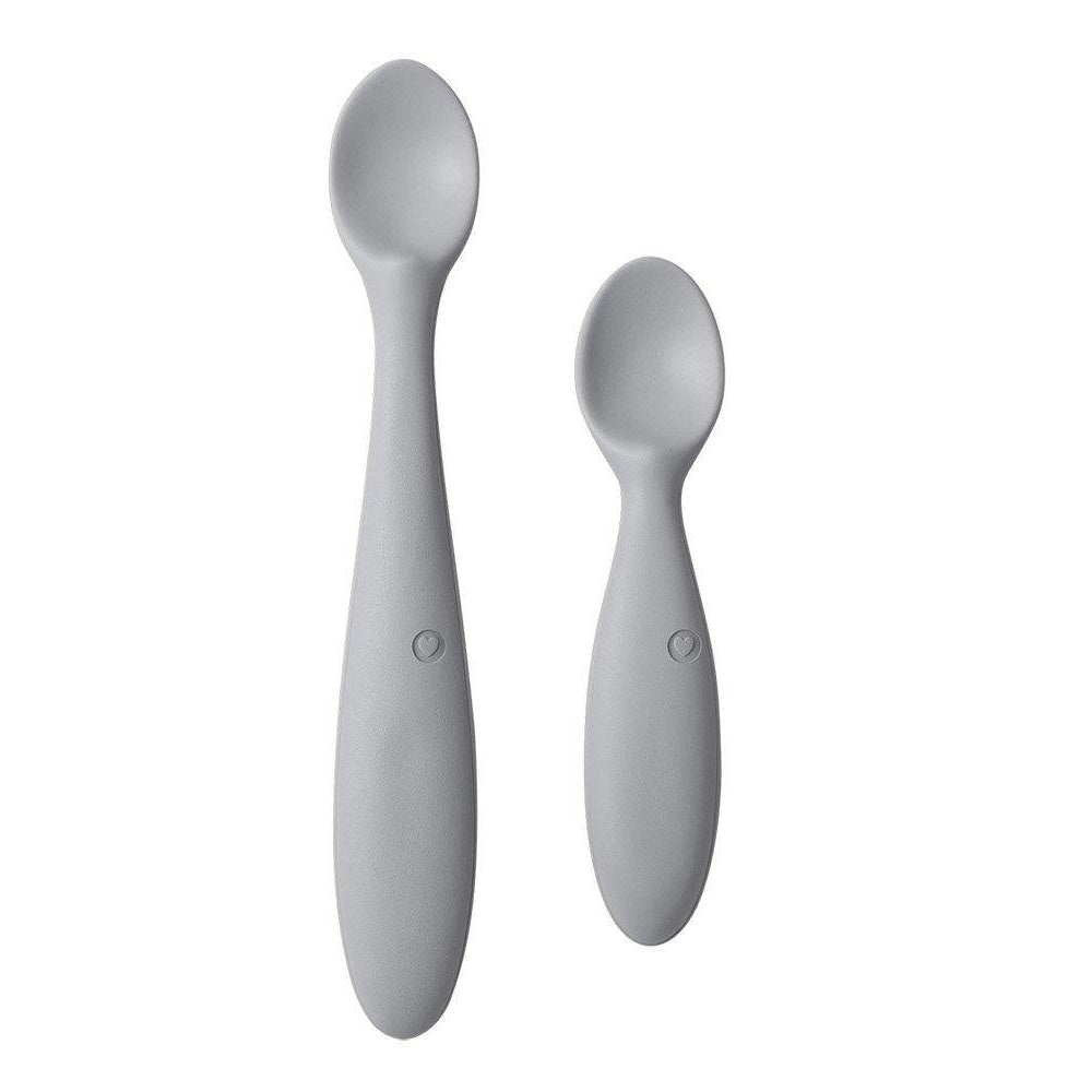 Conjunto de 2 colheres "cloud cinza" | BIBS - Mini-Me - Baby & Kids Store
