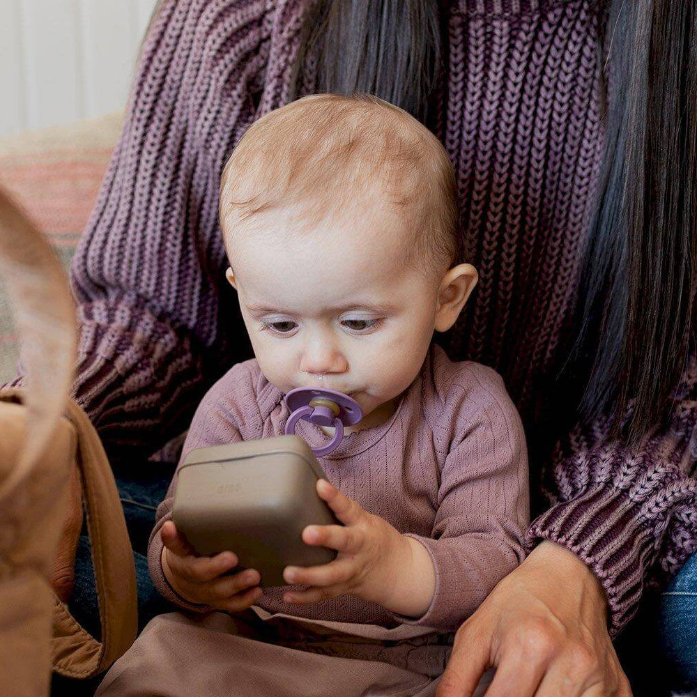 Caixa guarda chupetas - Ivory | BIBS - Mini-Me - Baby & Kids Store