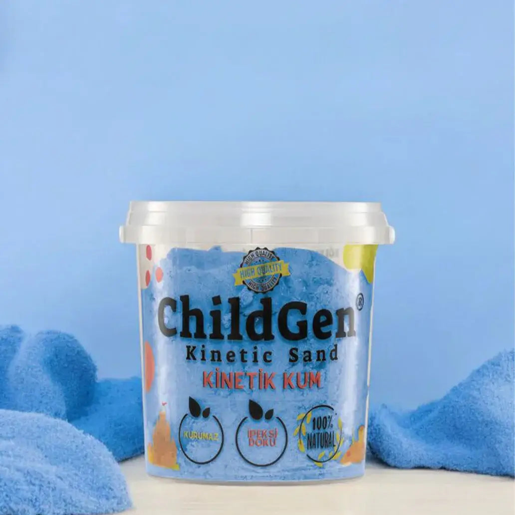 Areia Cinética Azul 500 Gr - ChildGen - Mini-Me - Baby & Kids Store