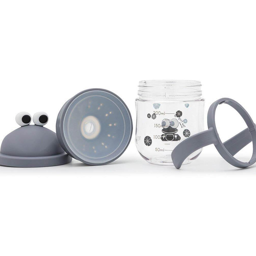 Copo de aprendizagem 360º Frog Azul | Noui Noui - Mini-Me - Baby & Kids Store