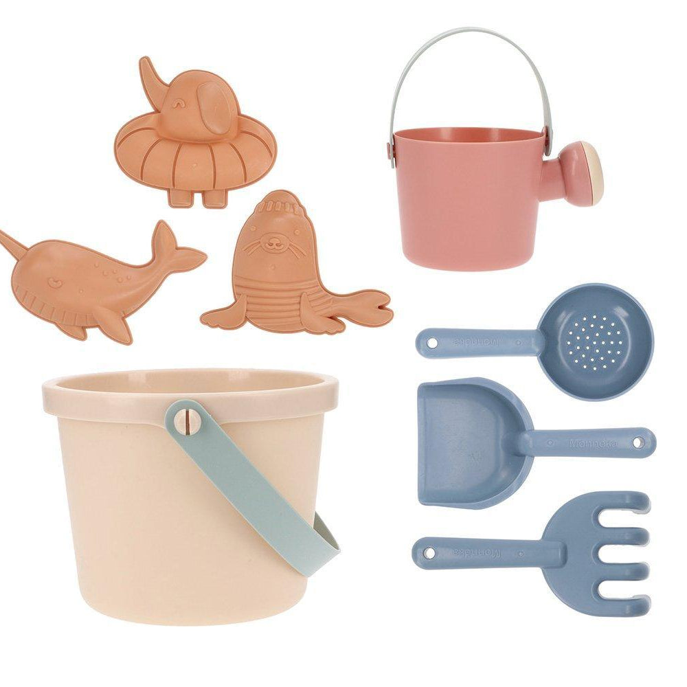 Set Brinquedos de praia - bege cube | Monneka - Mini-Me - Baby & Kids Store