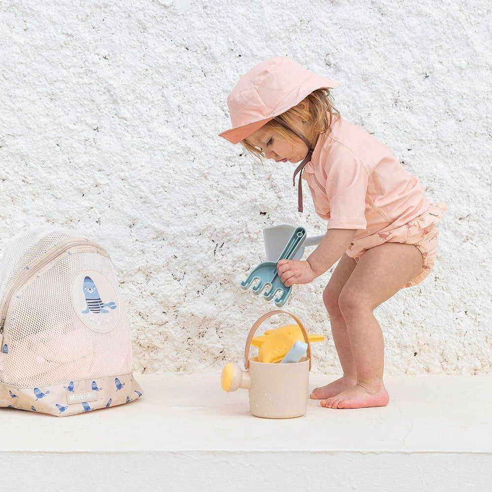 Set Brinquedos de praia - bege cube | Monneka - Mini-Me - Baby & Kids Store