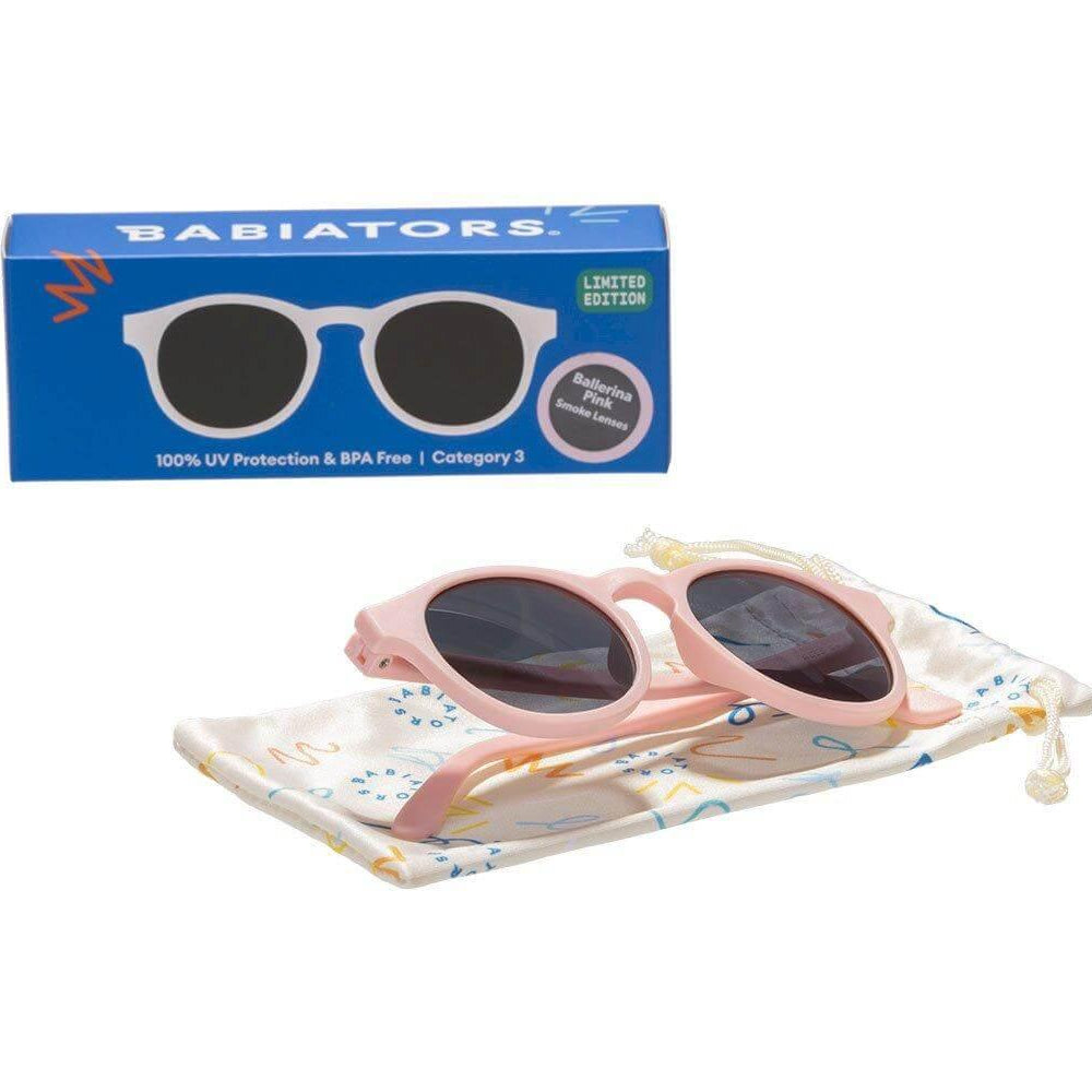 Óculos de sol bebé flexíveis - Rosa 0 a 3 anos | Babiators - Mini-Me - Baby & Kids Store