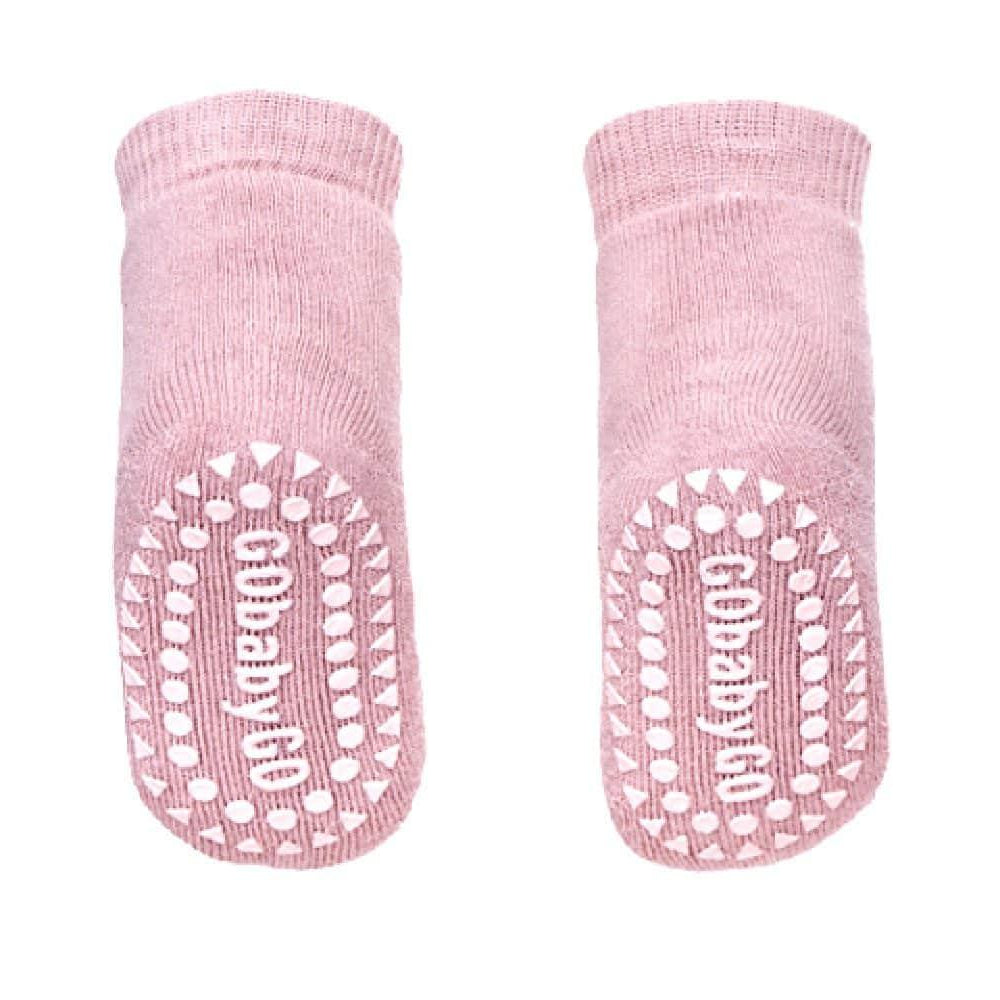 Meias antiderrapantes - rosa | GobabyGo - Mini-Me - Baby & Kids Store