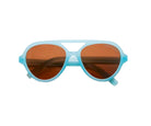 Óculos de sol aviador polarizados 3-8 anos - sky blue | Grech & Co - Mini-Me