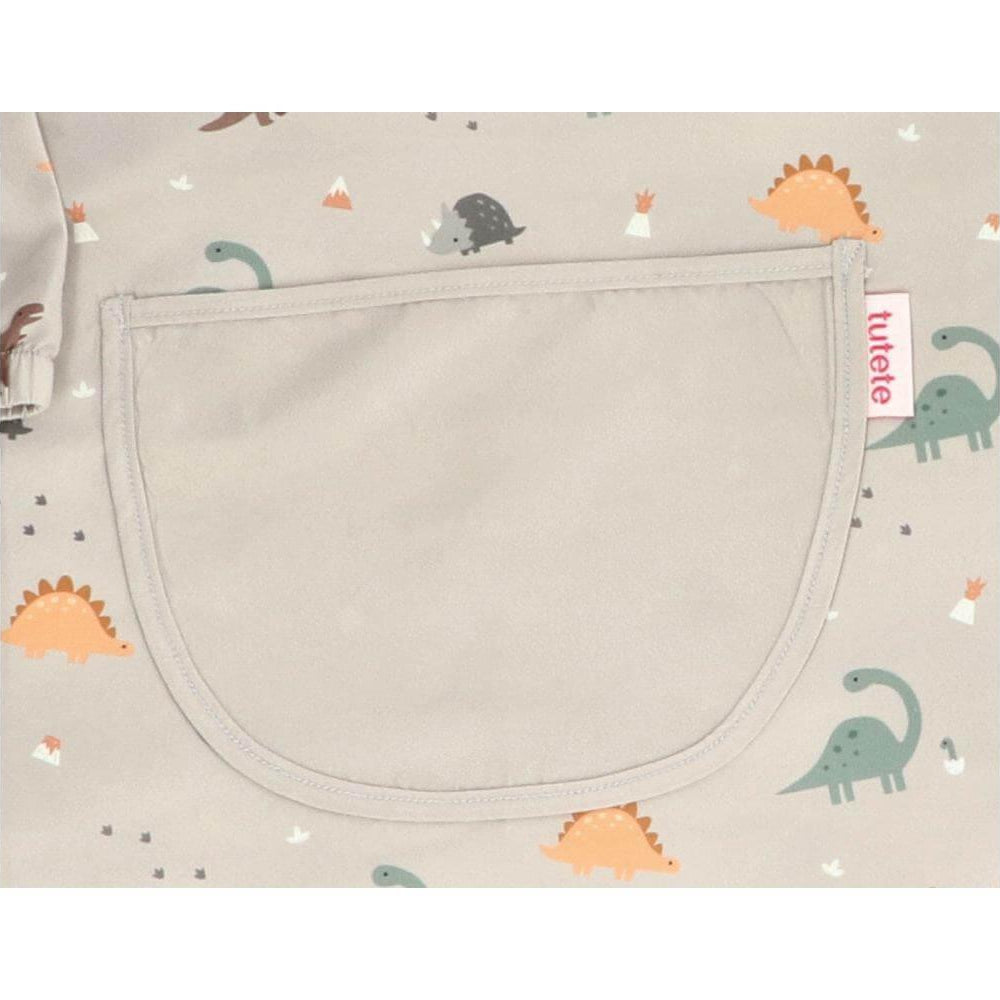 Babete com bolso central - Dinos World - Tutete - Mini-Me - Baby & Kids Store