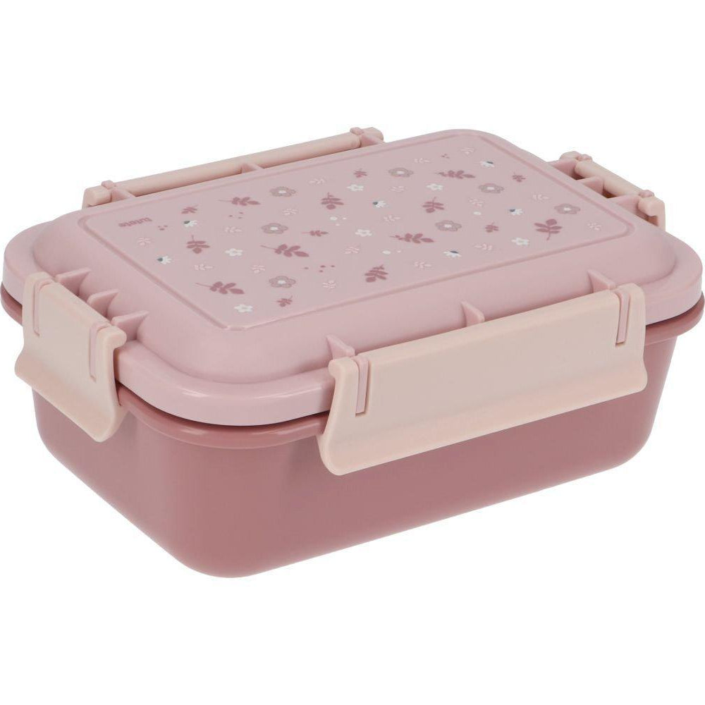 Lancheira Bento Leaves Pink - Tutete - Mini-Me - Baby & Kids Store