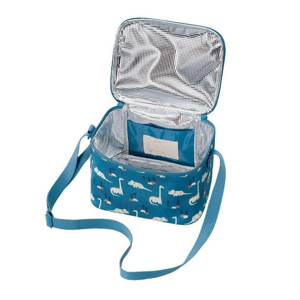 Lancheira térmica grande c/alça - Dinossauros | FRESK - Mini-Me - Baby & Kids Store