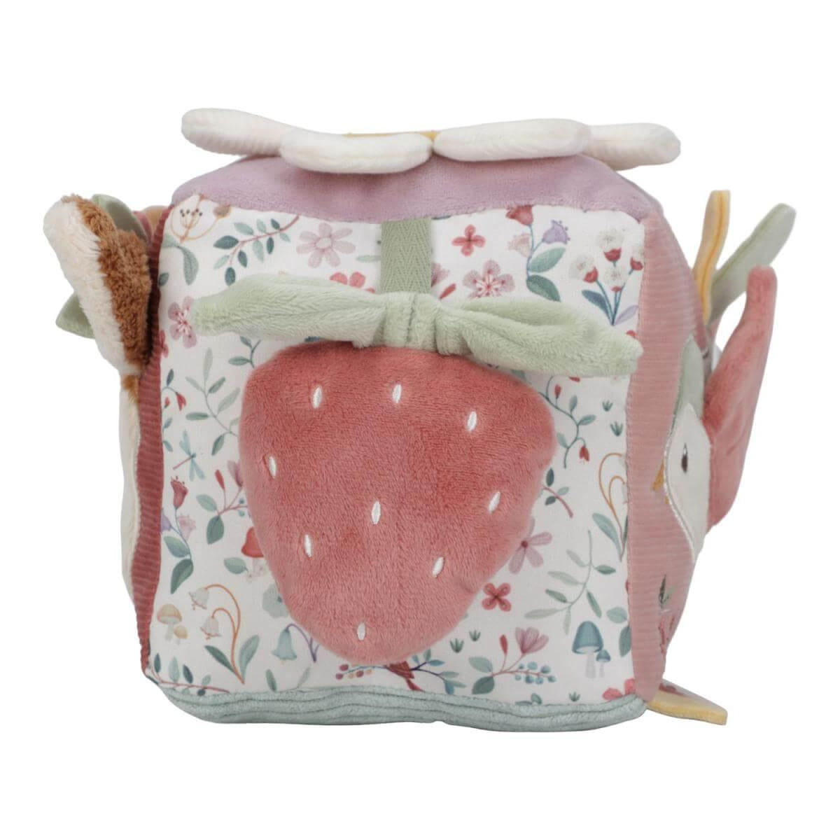 Cubo fofinho de atividades Fairy Garden - Little Dutch - Mini-Me - Baby & Kids Store