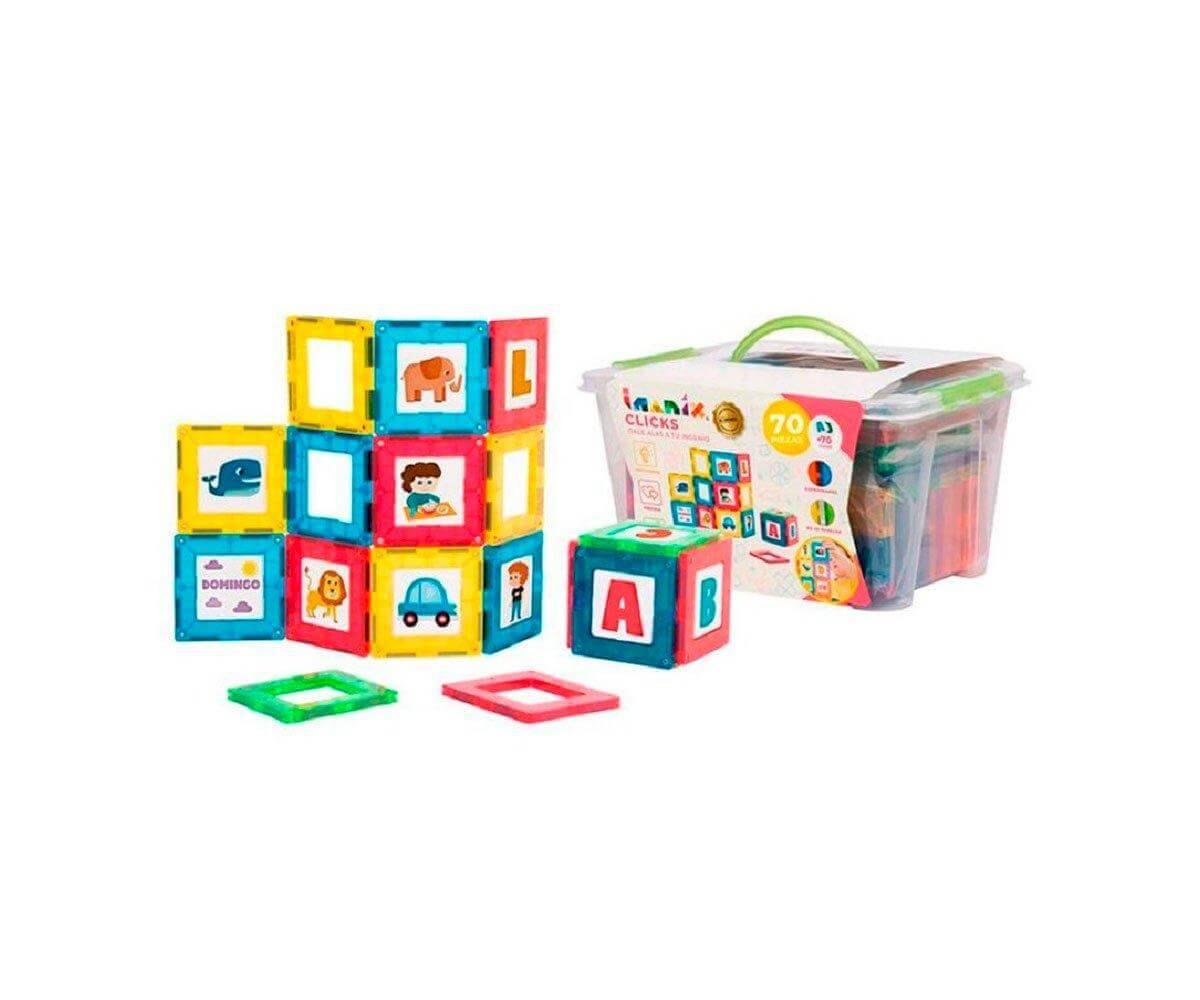 Imanix Clicks 140 peças - Mini-Me - Baby & Kids Store