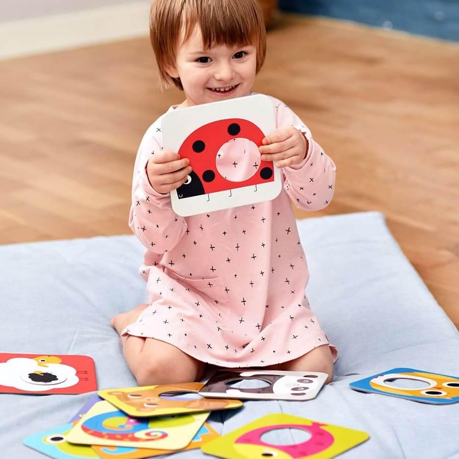 Puzzle de Combinações - Animais Bebés | Banana Panda - Mini-Me - Baby & Kids Store