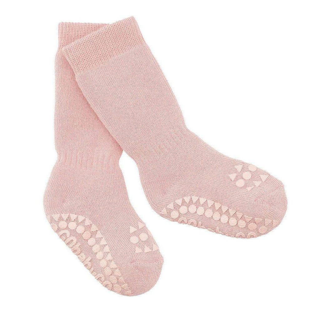 Meias antiderrapantes - rosa | GobabyGo - Mini-Me - Baby & Kids Store