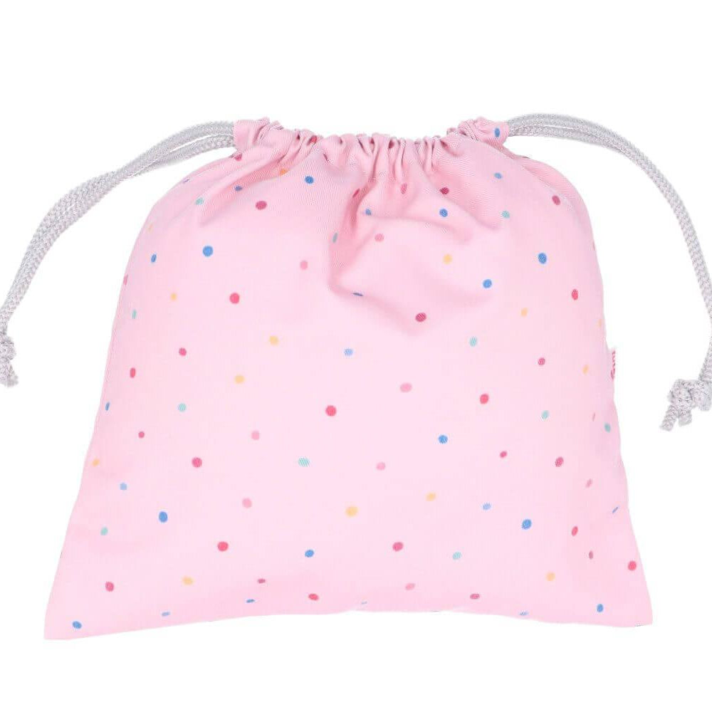 Bolsa de lanche - Bolinhas Rosa | Tutete - Mini-Me - Baby & Kids Store