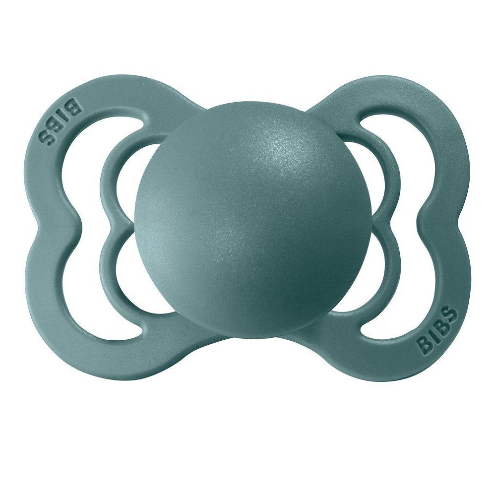 Pack 2 chupetas silicone BIBS Supreme “nordic mint/island sea” - Mini-Me - Baby & Kids Store