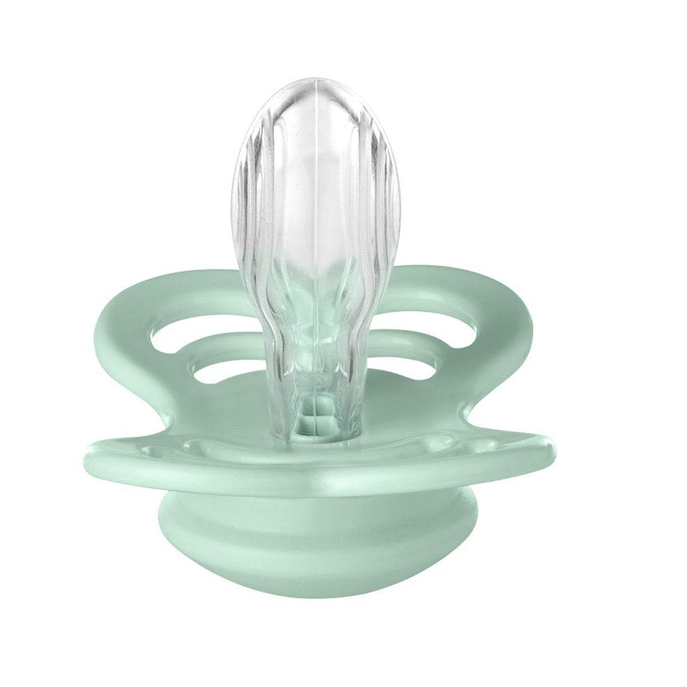 Pack 2 chupetas silicone BIBS Supreme “nordic mint/island sea” - Mini-Me - Baby & Kids Store