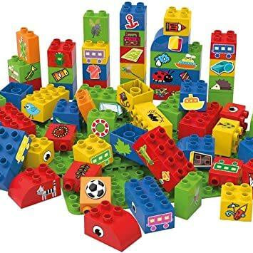 Blocos de Construção ecológicos - 60 peças | Biobuddi - Mini-Me - Baby & Kids Store