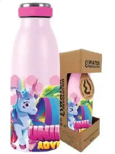 Garrafa térmica 350ml - Unicórnio | Water Revolution - Mini-Me - Baby & Kids Store