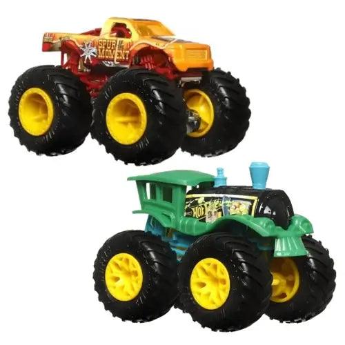 Hot Wheels - Pack 2 Veículos Dupla Demolição Monster Trucks - Mini-Me - Baby & Kids Store