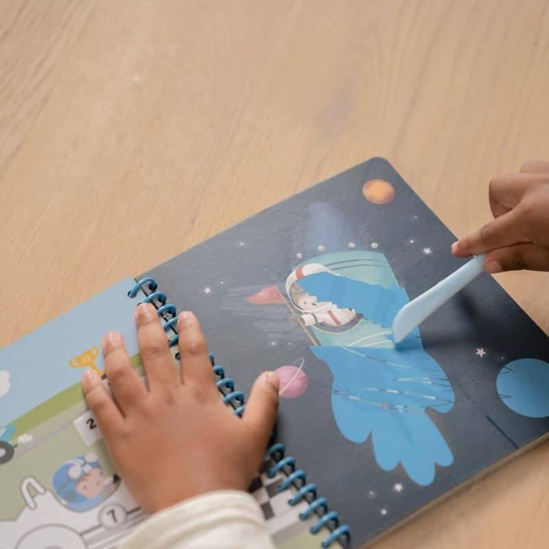 Livro de raspar - Jim & Friends | Little Dutch - Mini-Me - Baby & Kids Store