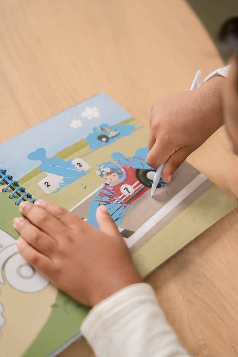 Livro de raspar - Jim & Friends | Little Dutch - Mini-Me - Baby & Kids Store