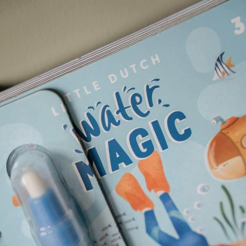 Livro de colorir Water Magic - Jim & Friends | Little Dutch - Mini-Me - Baby & Kids Store