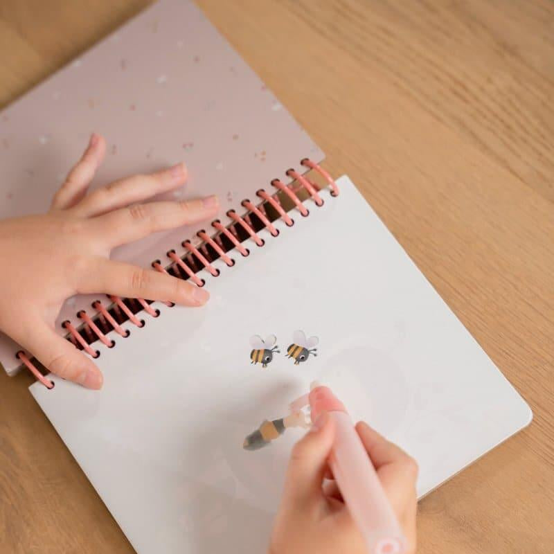 Livro de colorir Water Magic - Rosa & Friends | Little Dutch - Mini-Me - Baby & Kids Store