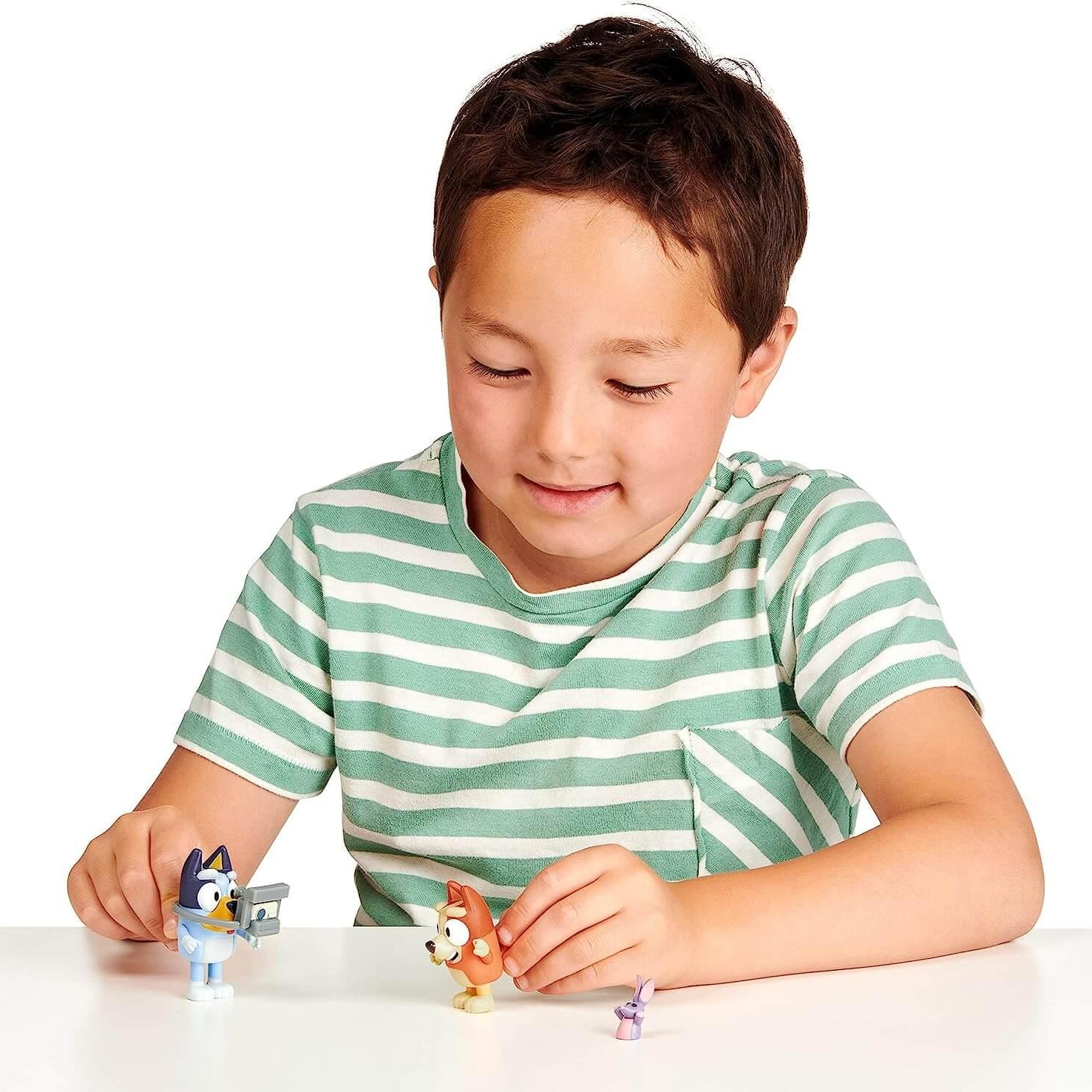 Pack Figuras Bluey e Bingo - Photo Fun - Mini-Me - Baby & Kids Store