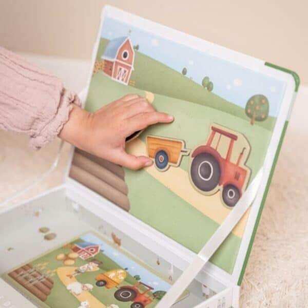 Jogo magnético - Little Farm | Little Dutch - Mini-Me - Baby & Kids Store