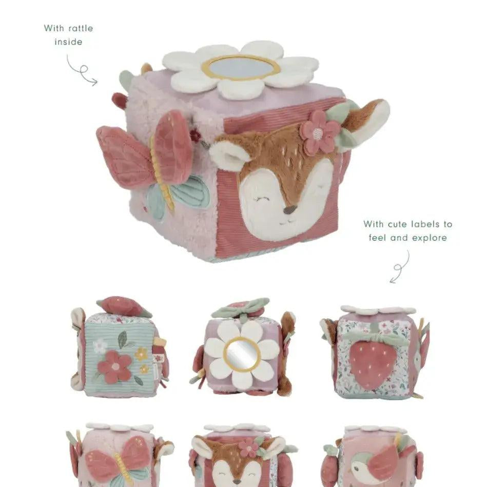 Cubo fofinho de atividades Fairy Garden - Little Dutch - Mini-Me - Baby & Kids Store