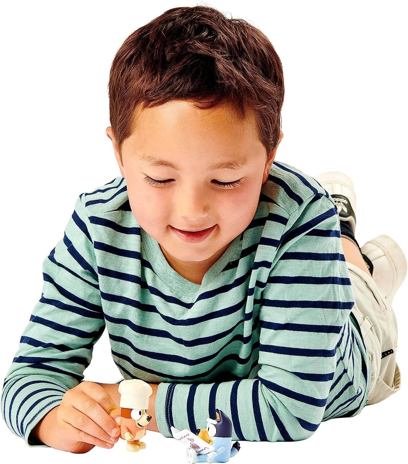 Pack Figuras Bluey e Bingo - Fancy Restaurant - Mini-Me - Baby & Kids Store