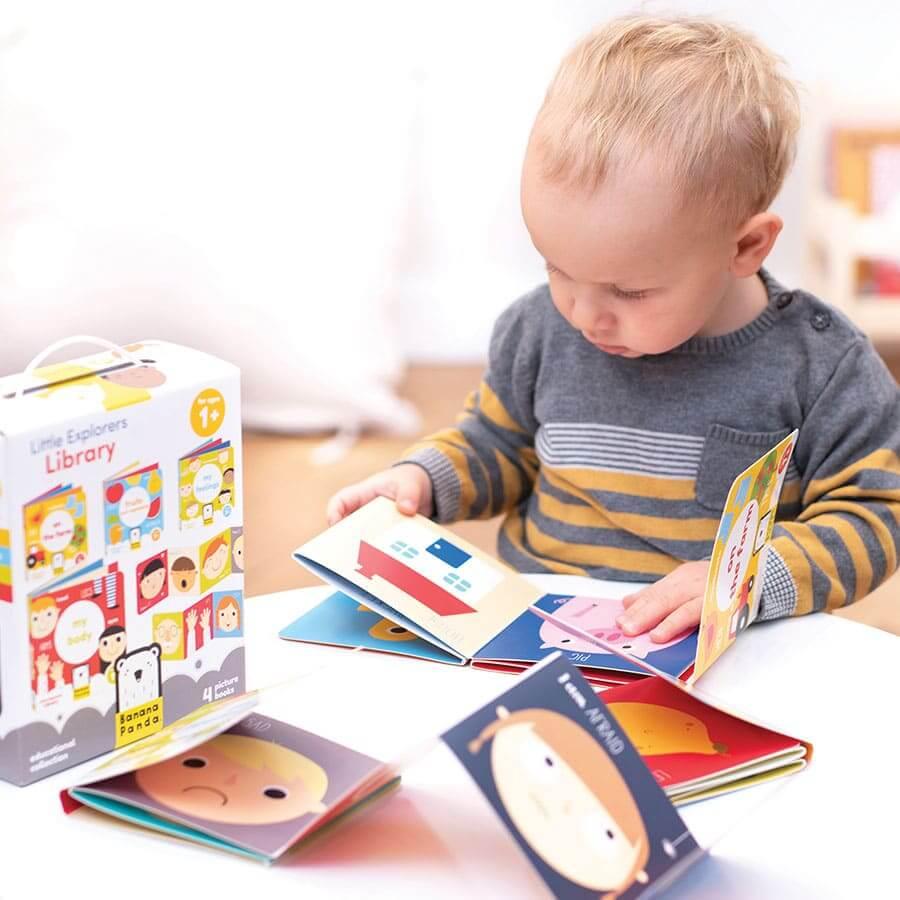 Biblioteca dos Pequenos Exploradores | Banana Panda - Mini-Me - Baby & Kids Store