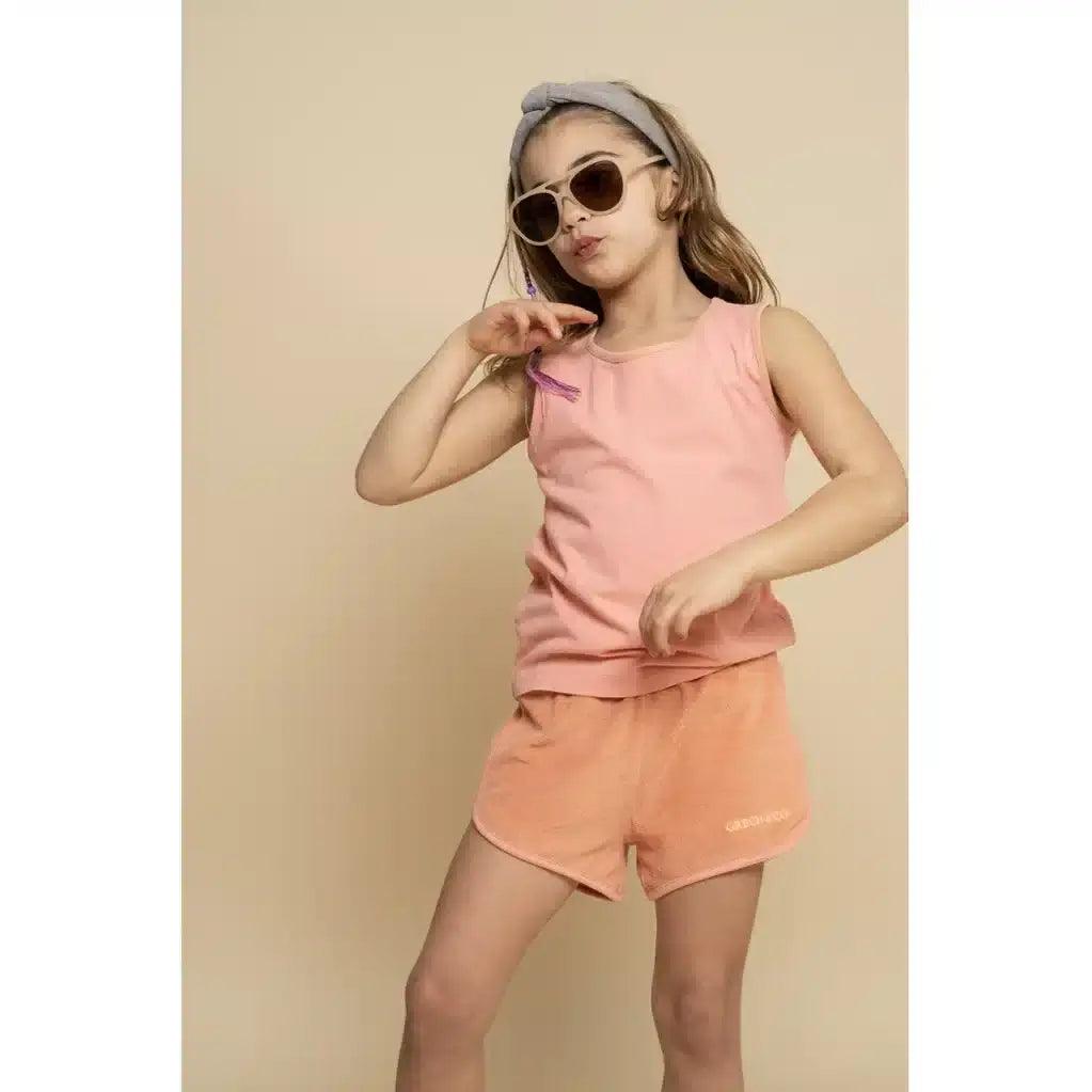 Óculos de sol aviador polarizados 9-14 anos - Coral | Grech & Co - Mini-Me - Baby & Kids Store