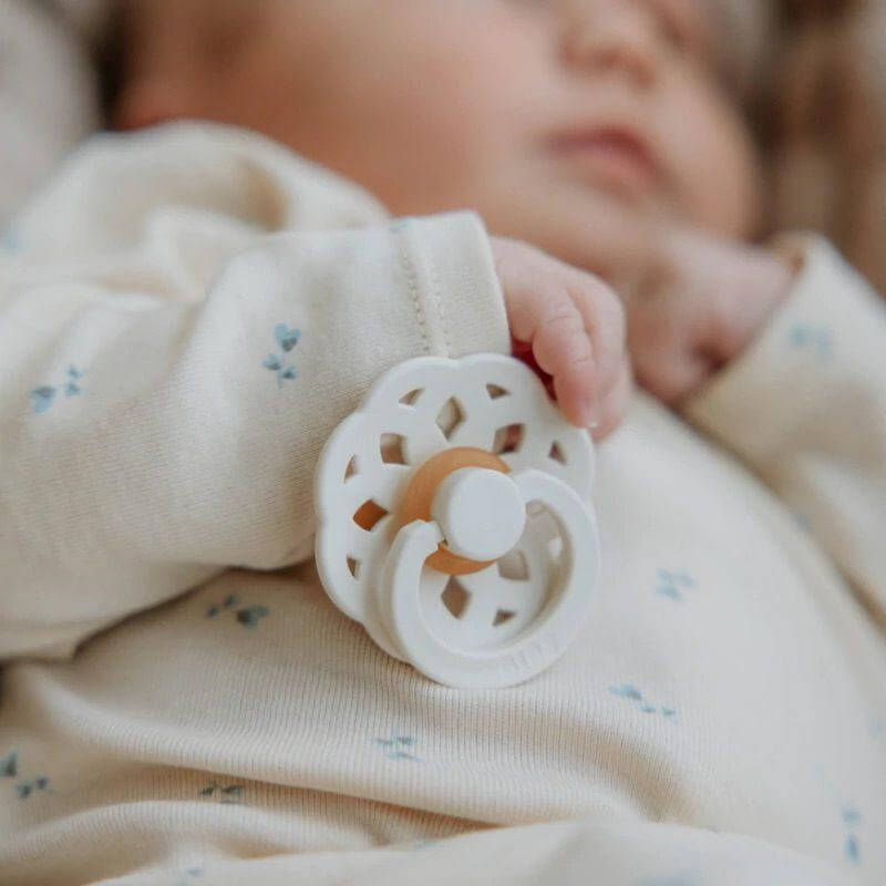 Pack 2 Chupetas BIBS boheme - Ivory/blossom - Mini-Me - Baby & Kids Store