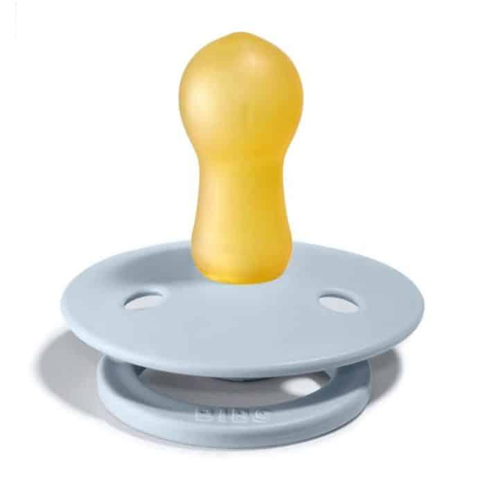 Pack 2 chupetas látex - BIBS Baby blue/ Baby blue - Mini-Me - Baby & Kids Store