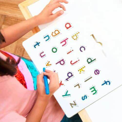 Imapad Duo Letras maiúsculas e minúsculas Magnéticos | Braintoys - Mini-Me - Baby & Kids Store