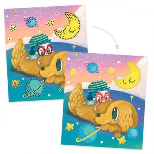 Atividade artistica com Mini Diamantes +7 anos | Djeco - Mini-Me - Baby & Kids Store