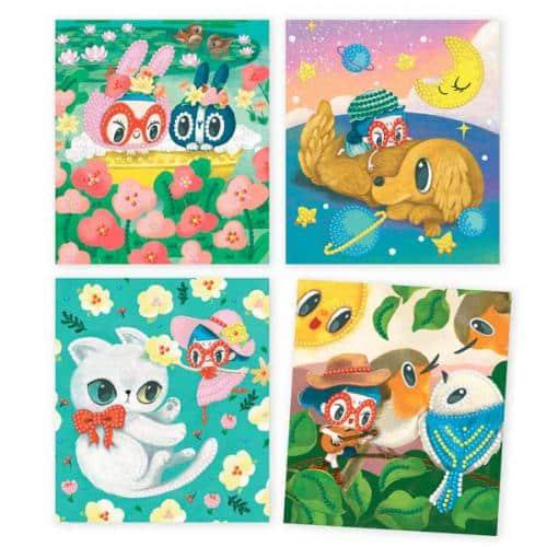 Atividade artistica com Mini Diamantes +7 anos | Djeco - Mini-Me - Baby & Kids Store