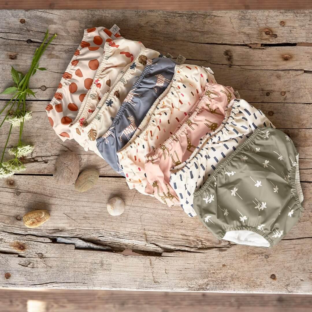 Fralda de banho reutilizável menino - Botanical 3-6meses | LASSIG - Mini-Me - Baby & Kids Store