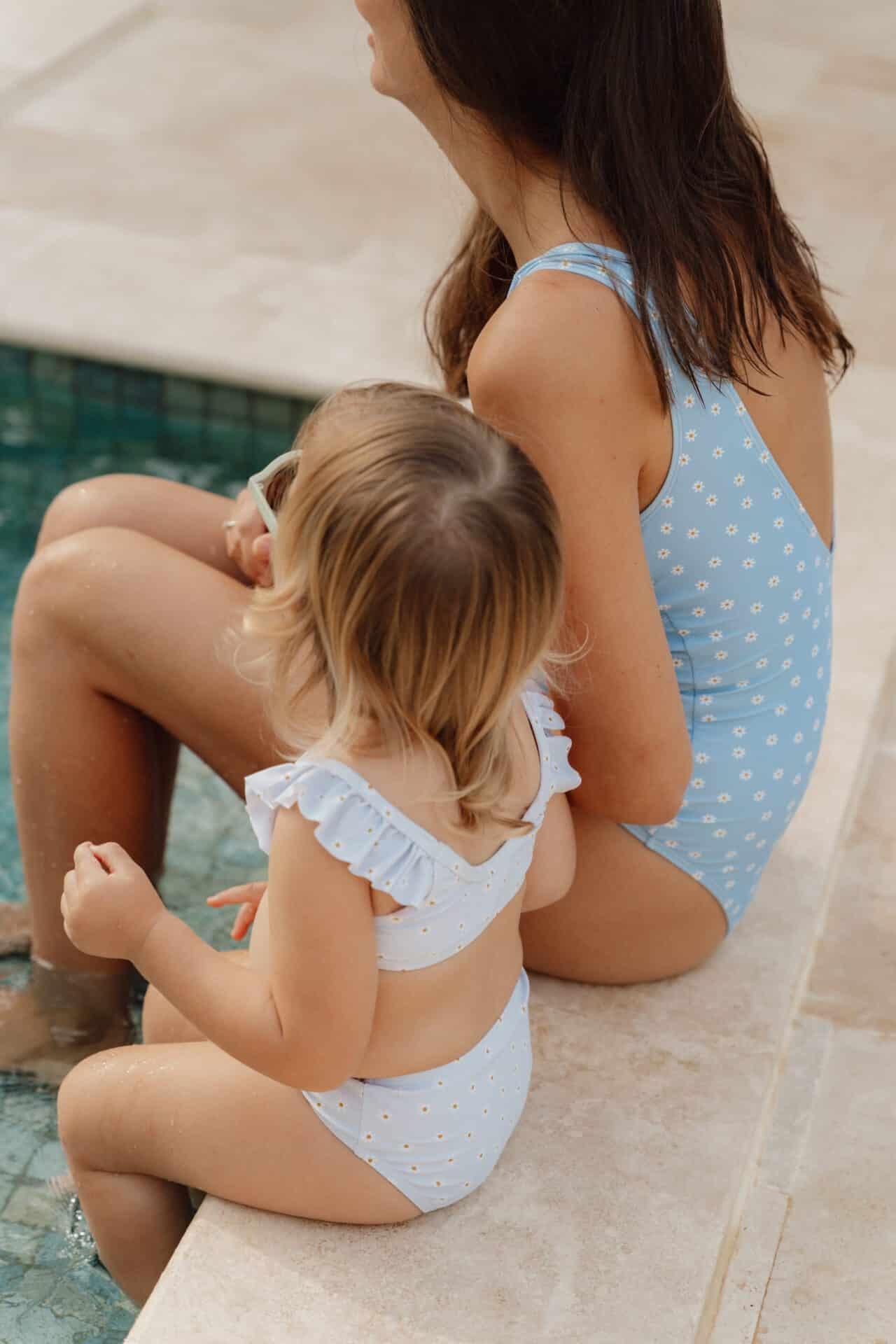 Biquini Daises Blue | Little Dutch - Mini-Me - Baby & Kids Store