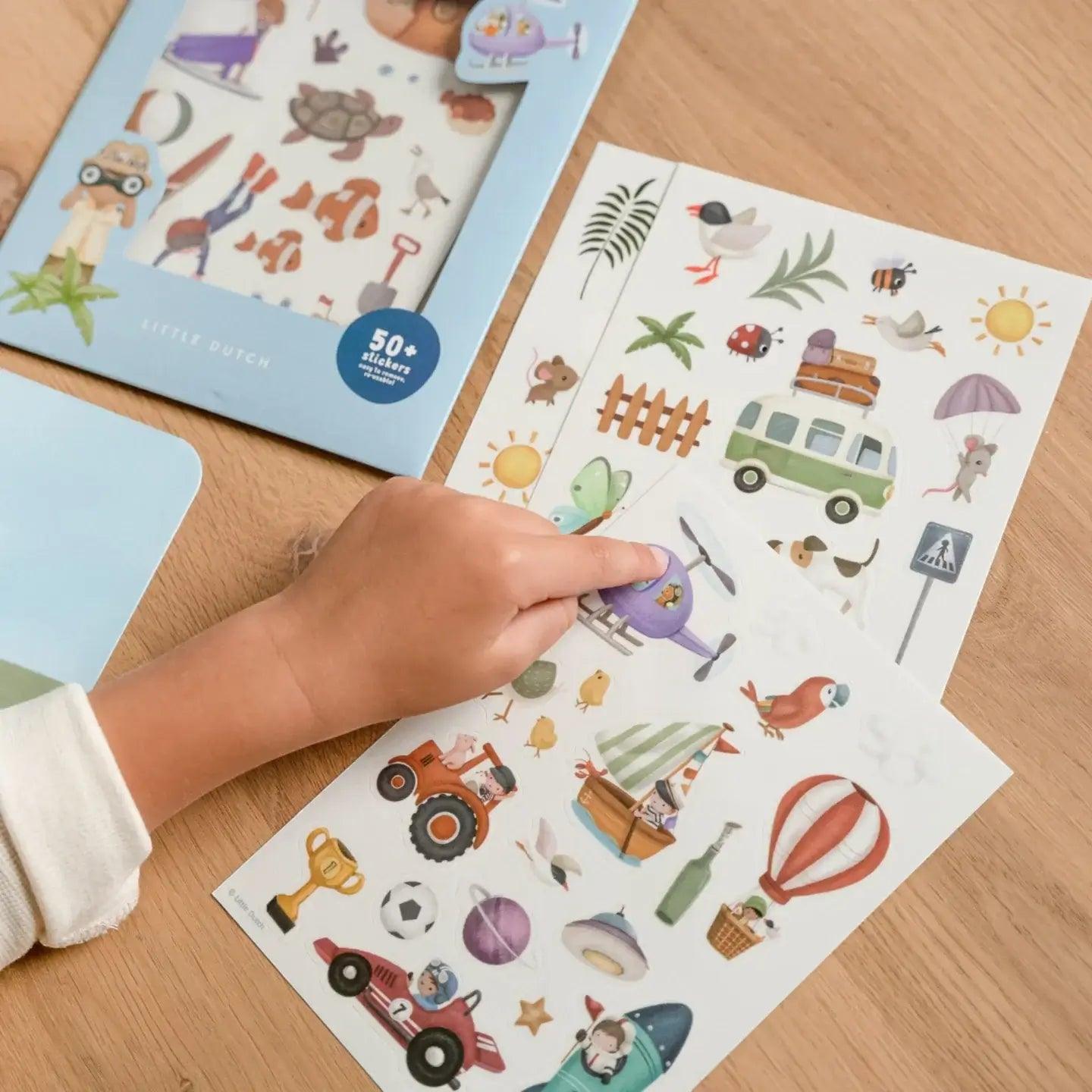 Autocolantes Little Dutch - Jim and Friends - Mini-Me - Baby & Kids Store