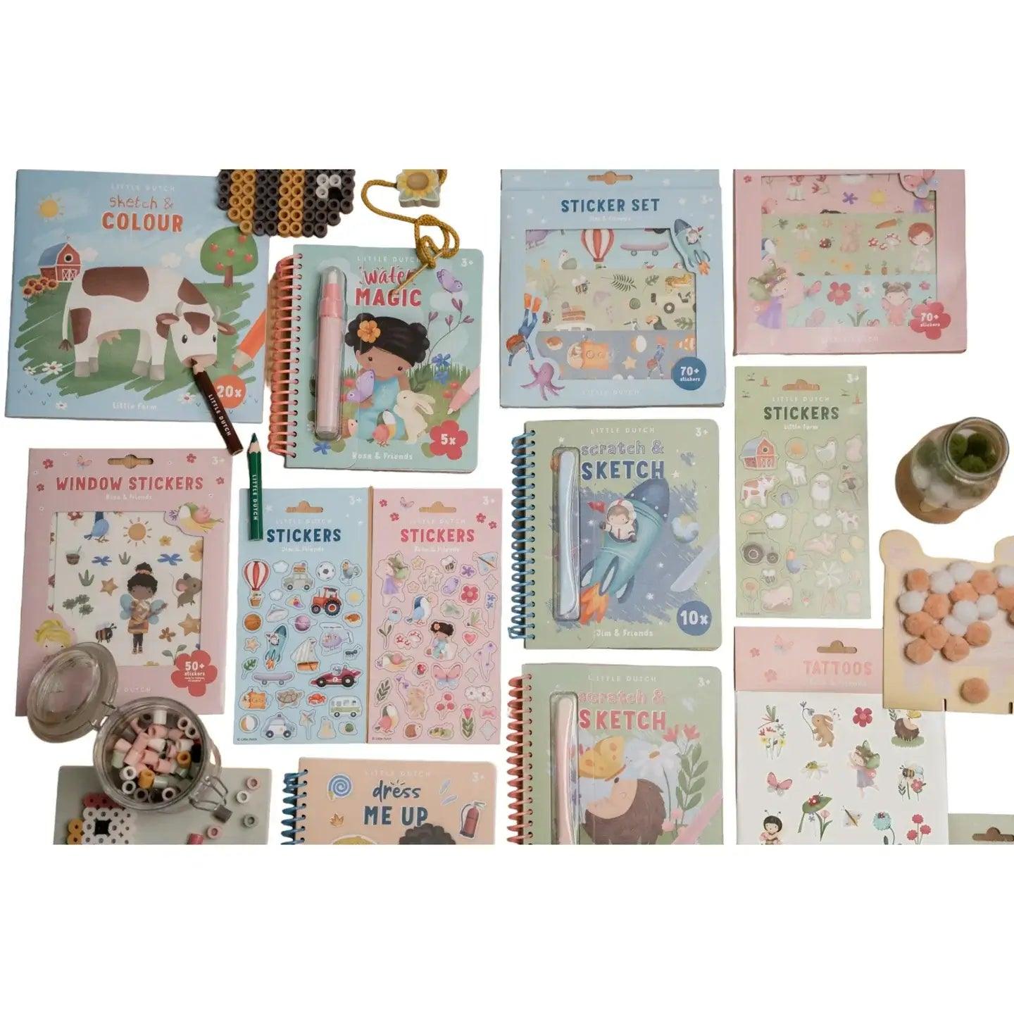 Autocolantes Little Dutch - Jim and Friends - Mini-Me - Baby & Kids Store