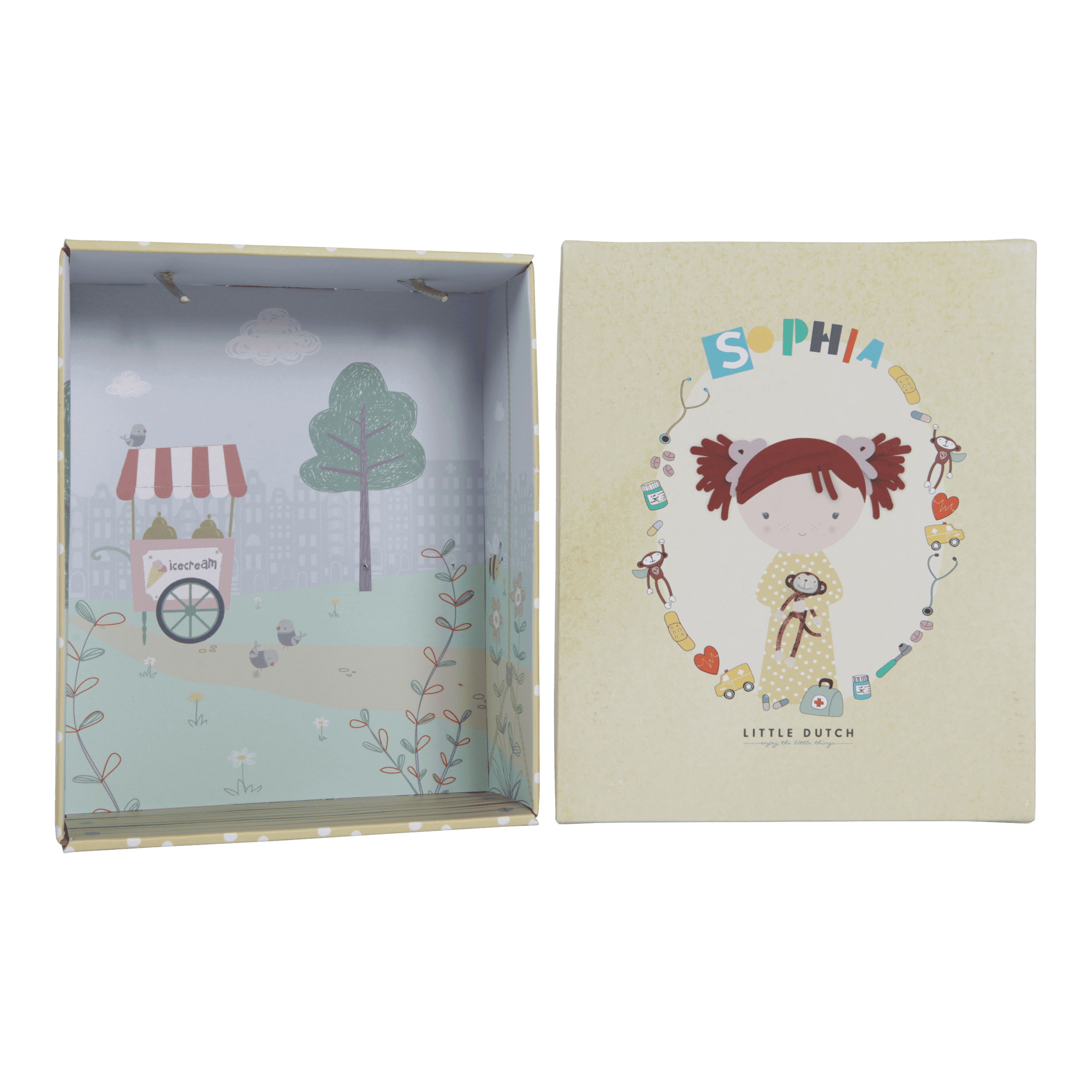 Boneca de pano Sophia - 35cm | Little Dutch - Mini-Me - Baby & Kids Store